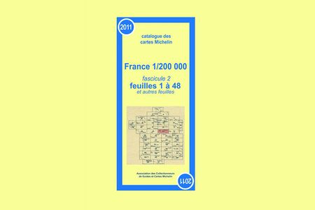 Catalogue des Cartes France 1:200 000, de 1 à 48